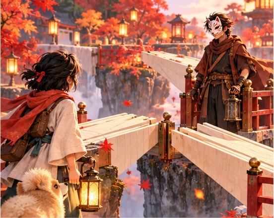 The boy who trusts no one. Illustrated story page