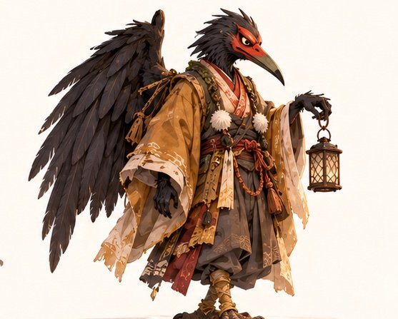 Portrait of Tengu