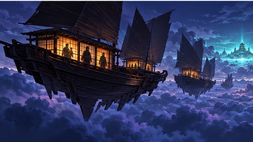 Portrait of The Black Ships
