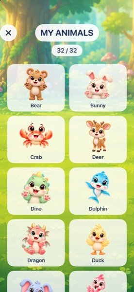 The animal collection